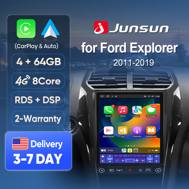 Korean Lifestyle Video - Tela Junsun Wireless CarPlay para Ford