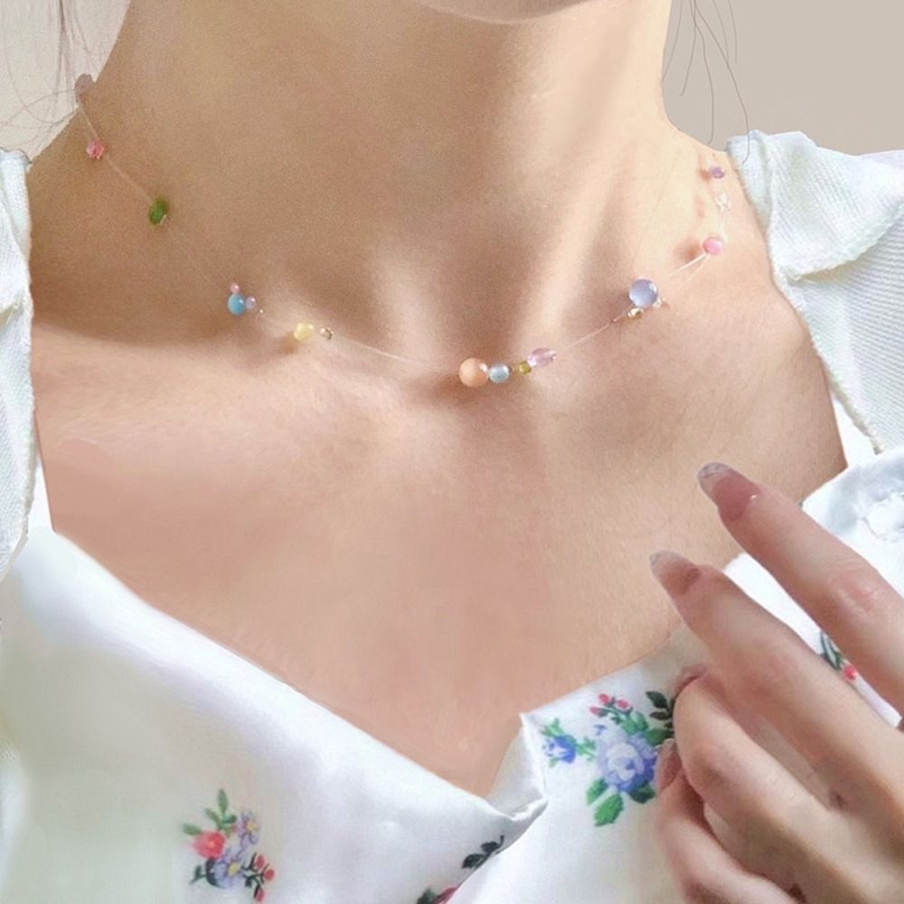 Korean Girl Lifestyle - Colar Moderno de Liga Metálica Estilo