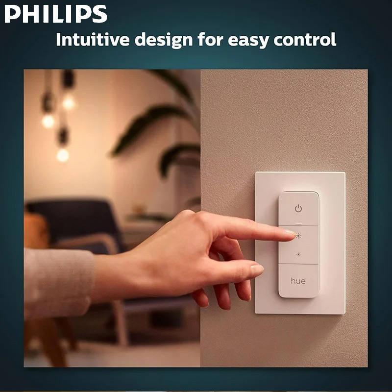 Philips Bulb Hue - Interruptor Dimmer Inteligente Philips Hue Branco